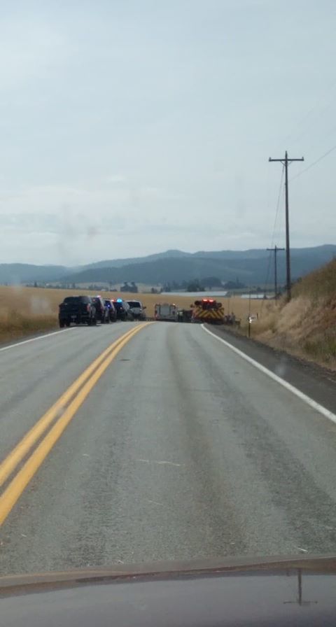 Serious crash on US 95 near Tensed, expect delays